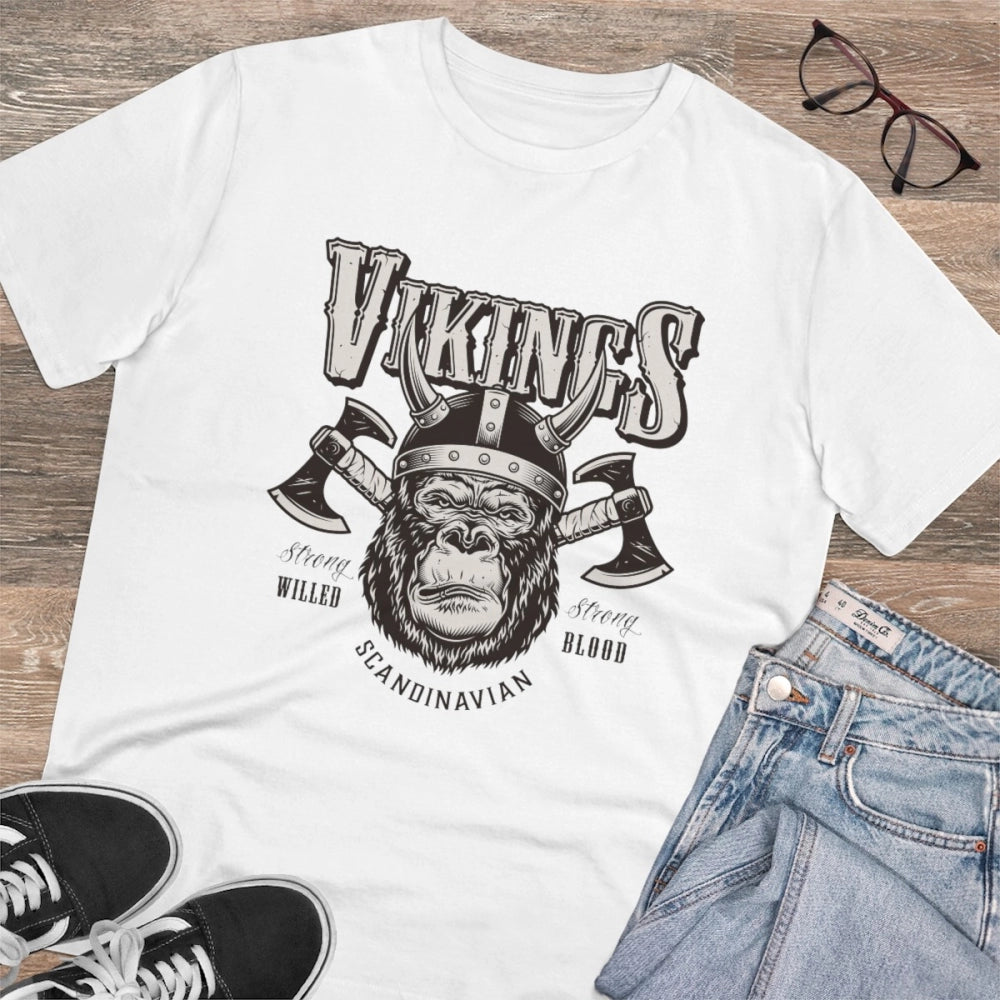Men's PC Cotton Gorila Desing Printed T Shirt