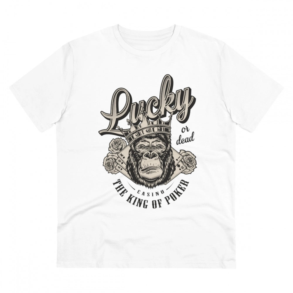 Men's PC Cotton Gorila Desing Printed T Shirt