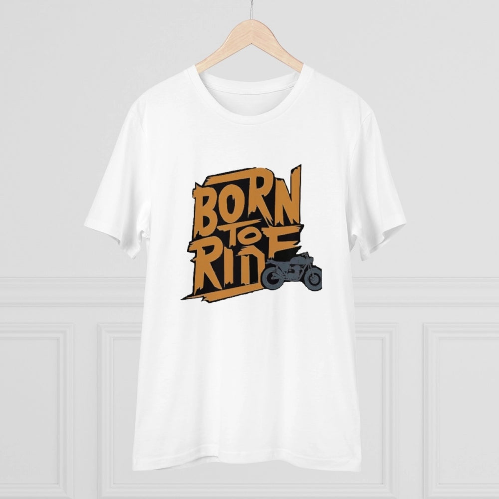 Men's PC Cotton Explore The Unseen Printed T Shirt
