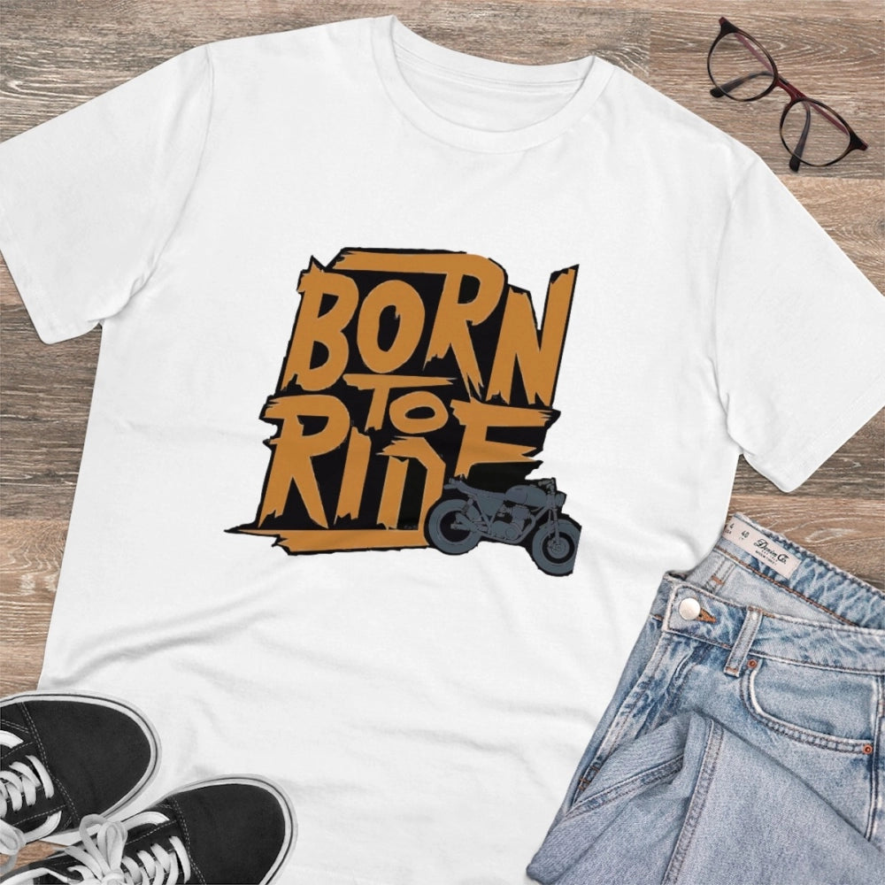 Men's PC Cotton Explore The Unseen Printed T Shirt