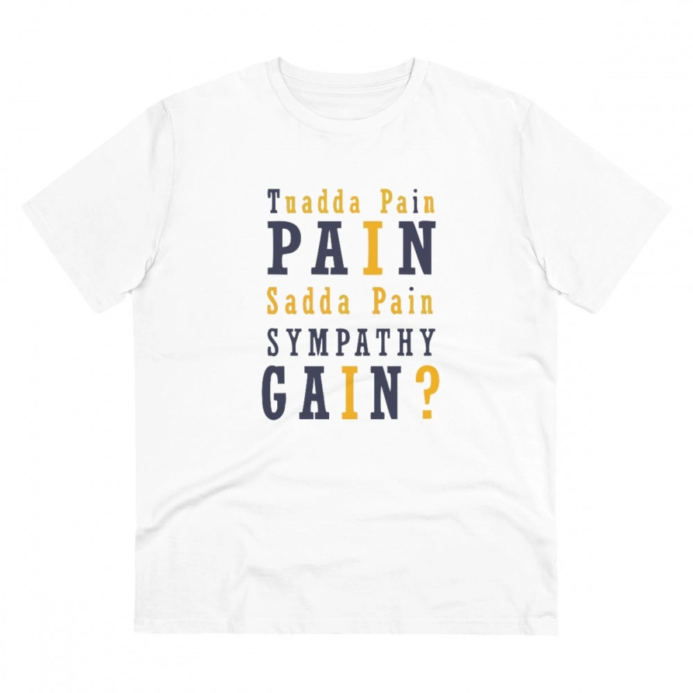 Men'S Pc Cotton Tuadda Pain Pain Sadda Pain Sympathy Gain Prin