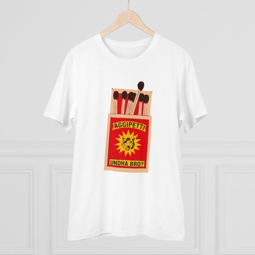 Men's PC Cotton Telugu Desing Printed T Shirt