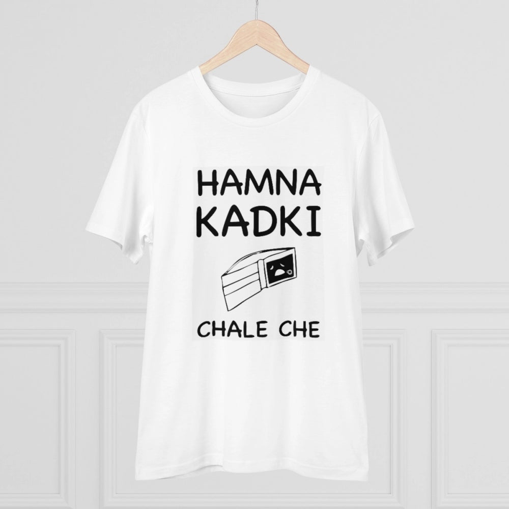 Men'S Pc Cotton Hamna Kadki Chale Che Printed T Shirt (Color
