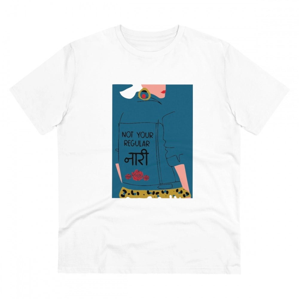 Men'S Pc Cotton Not Your Regular Naari Printed T Shirt (Color