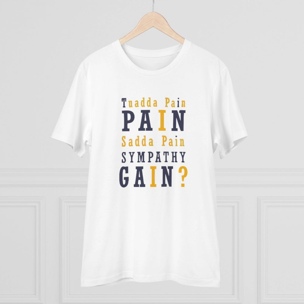 Men'S Pc Cotton Tuadda Pain Pain Sadda Pain Sympathy Gain Prin