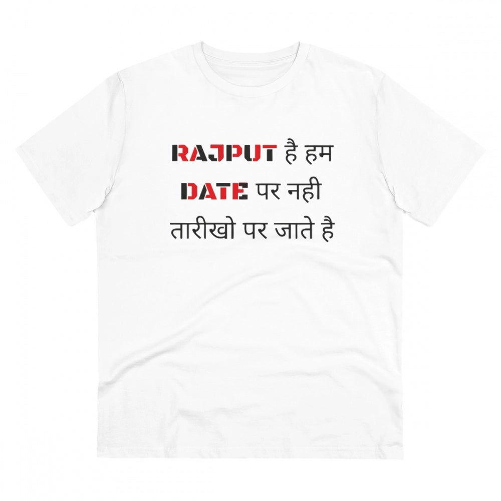 Men'S Pc Cotton Rajput Hai Hum Date Par Nahi Tarikho Par Jate