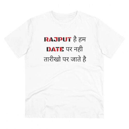 Men'S Pc Cotton Rajput Hai Hum Date Par Nahi Tarikho Par Jate