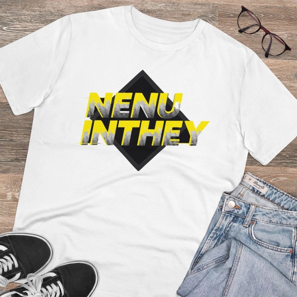 Men's PC Cotton Telugu Desing Printed T Shirt