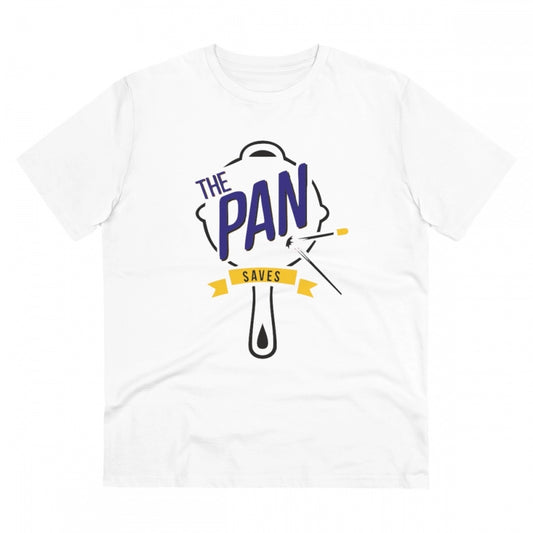 Men'S Pc Cotton The Pan Pubg Printed T Shirt (Color: White, Th