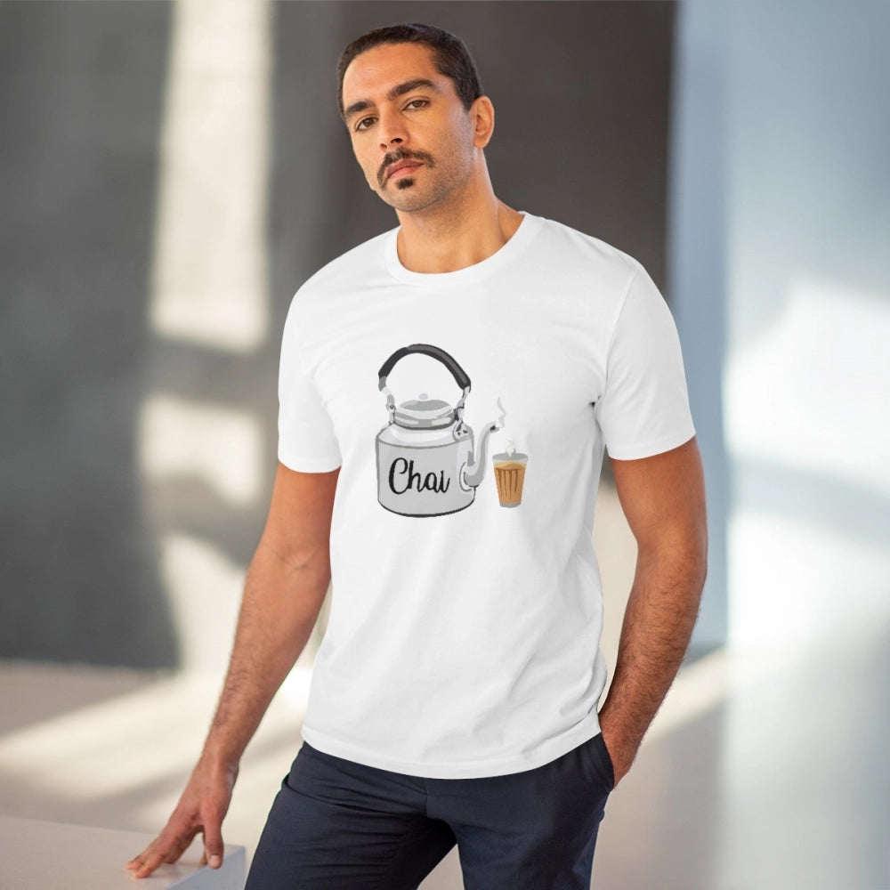 Men's PC Cotton Marathi Desing Printed T Shirt