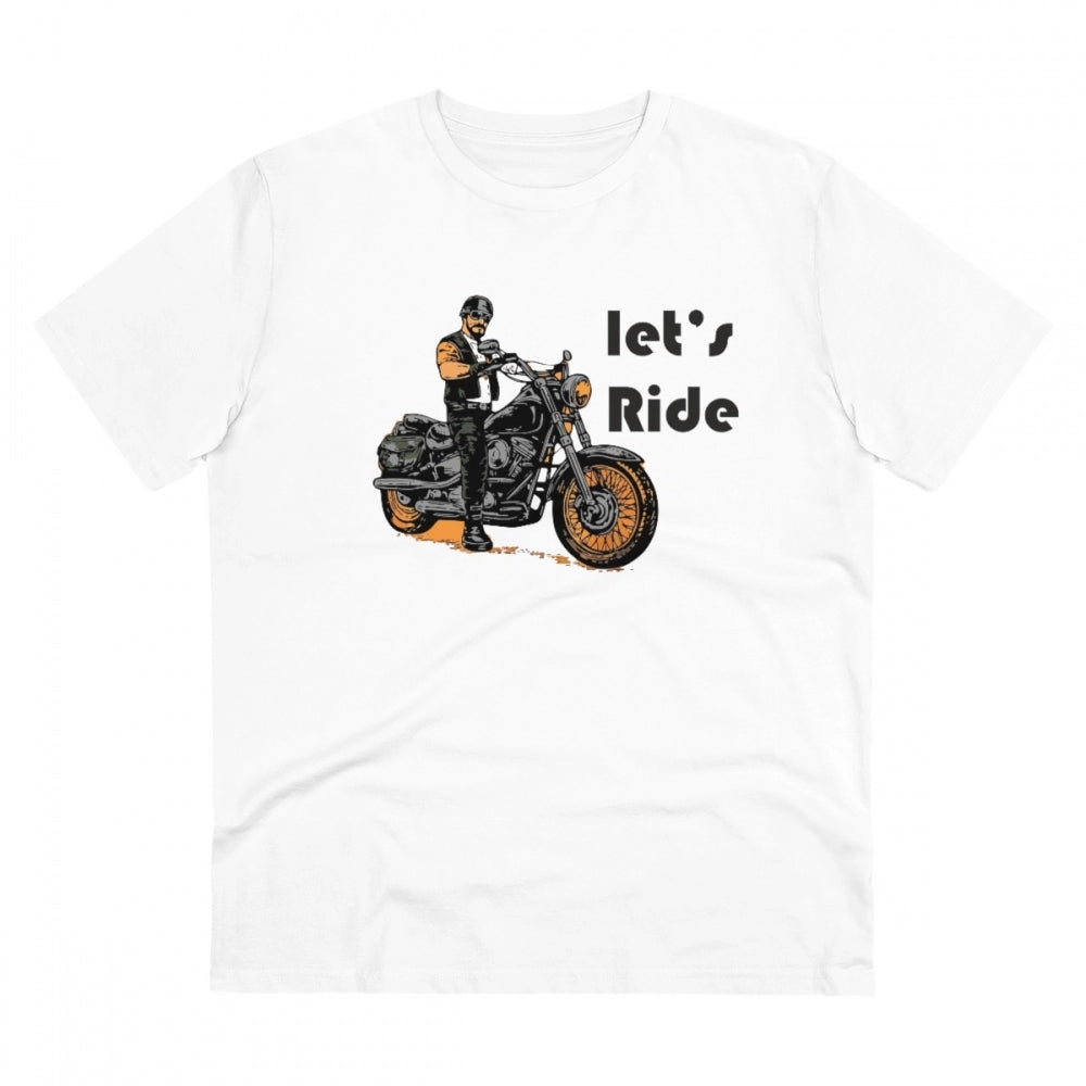 Men's PC Cotton Explore The Unseen Printed T Shirt