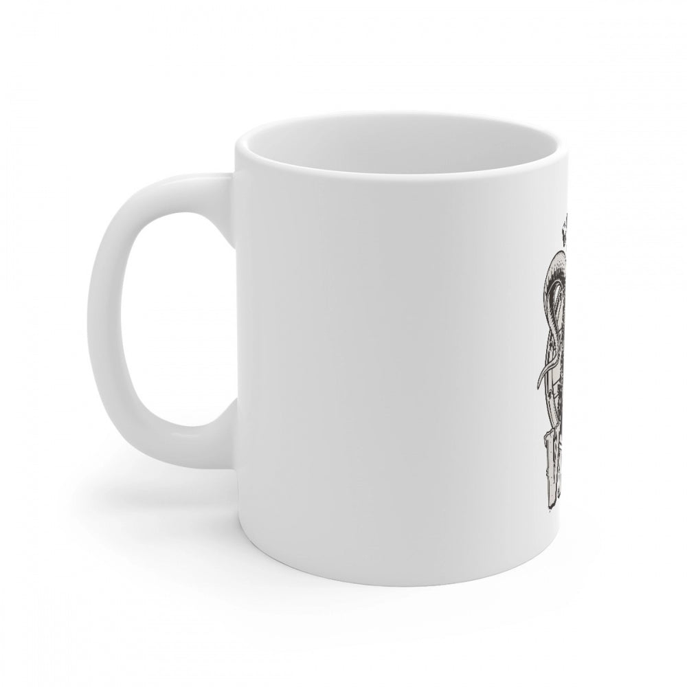 Ceramic Gorila Desing Printed Coffee Mug