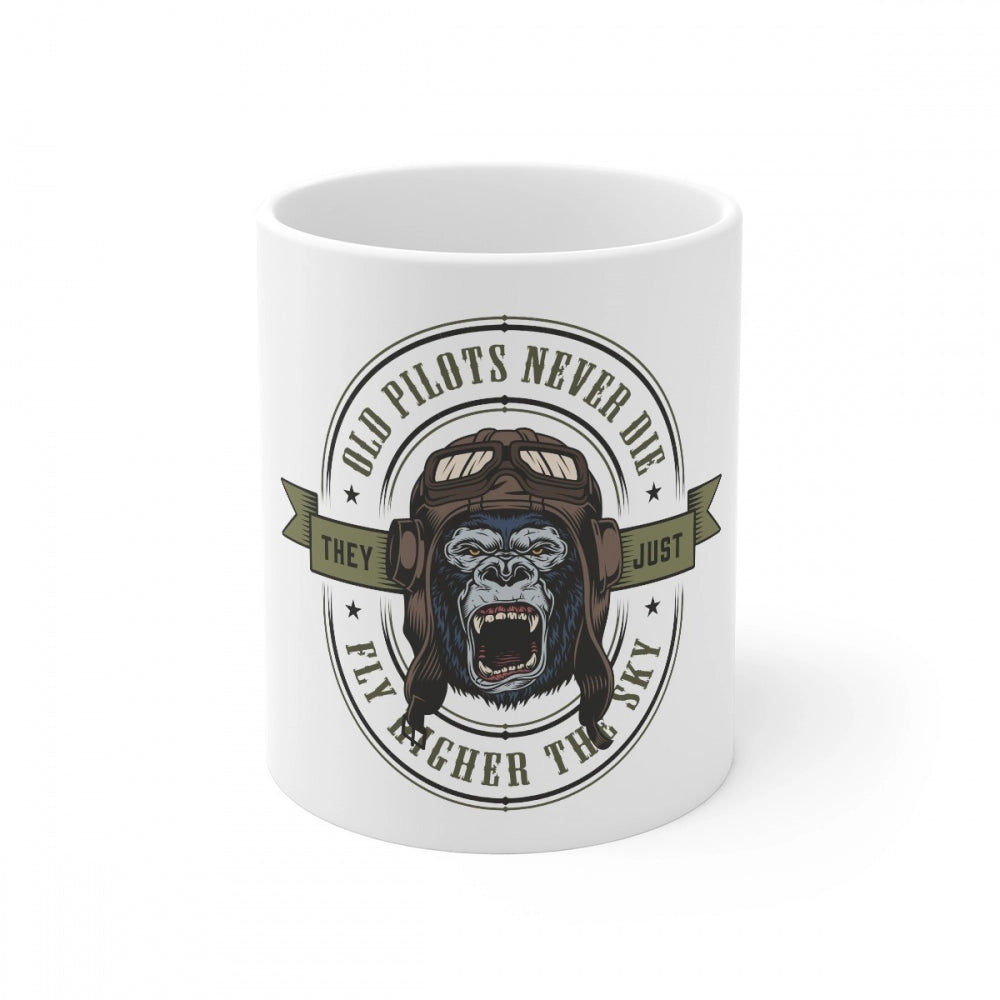 Ceramic Gorila Desing Printed Coffee Mug