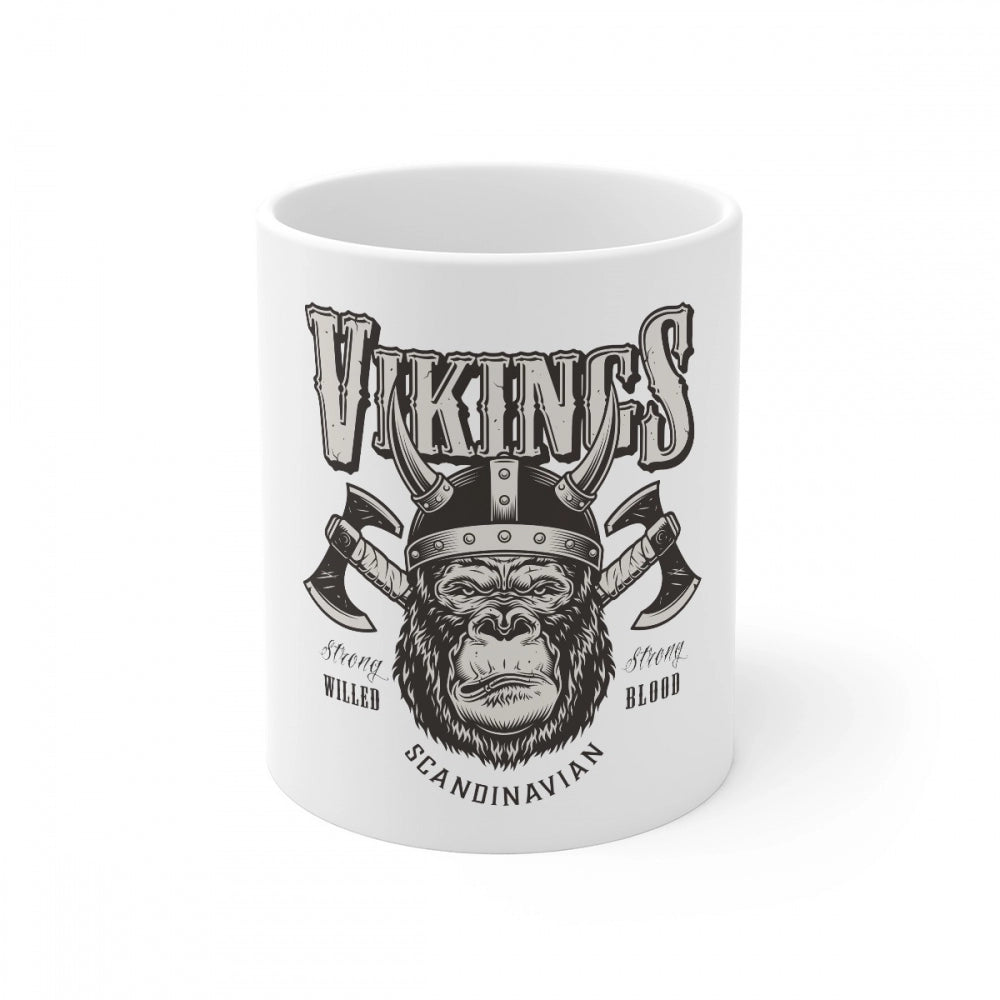Ceramic Gorila Desing Printed Coffee Mug