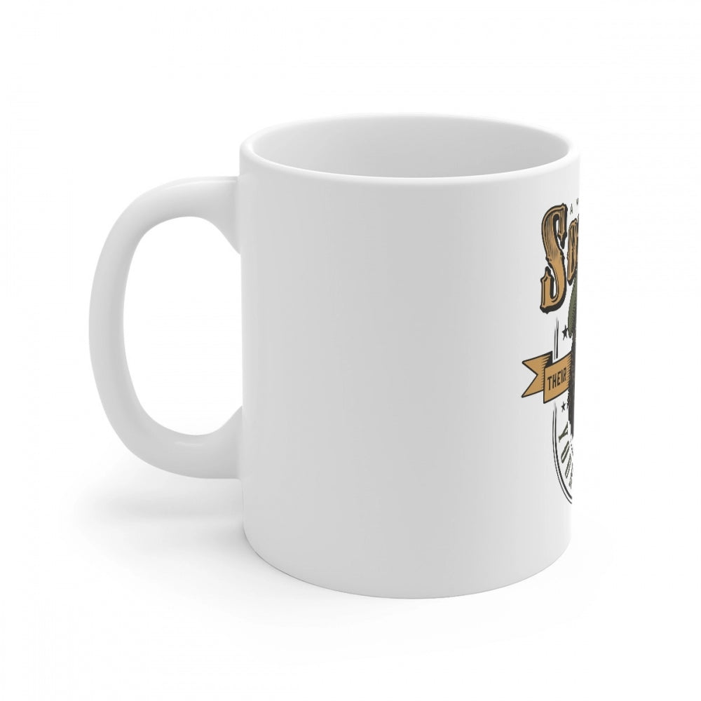Ceramic Gorila Desing Printed Coffee Mug