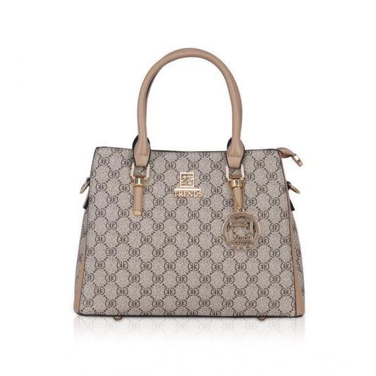 Women'S Faux Leather Printed Handbag (Hilver)