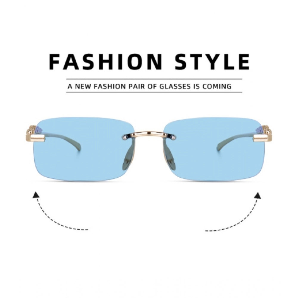 Classic Unisex Uv400 Protection Sunglasses (Gold)