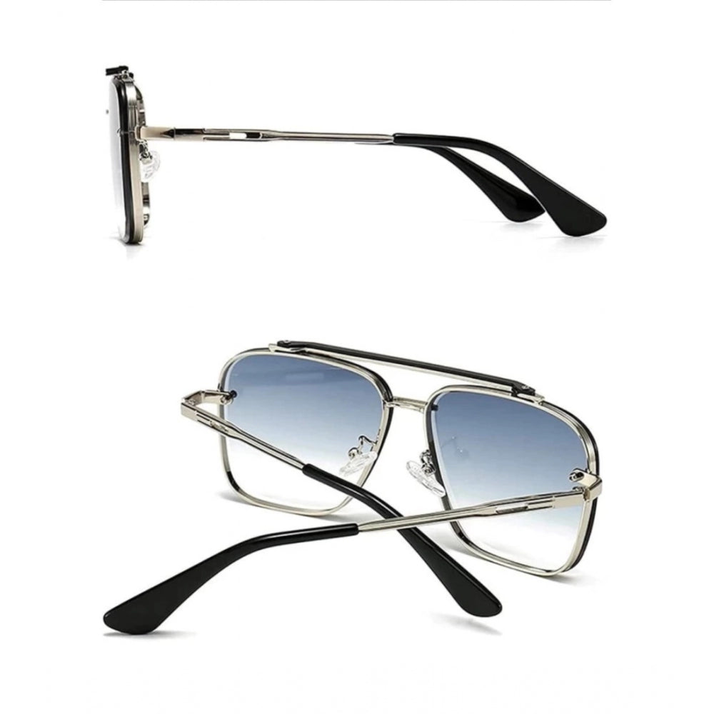 Classic Unisex Uv400 Protection Sunglasses (Blue)