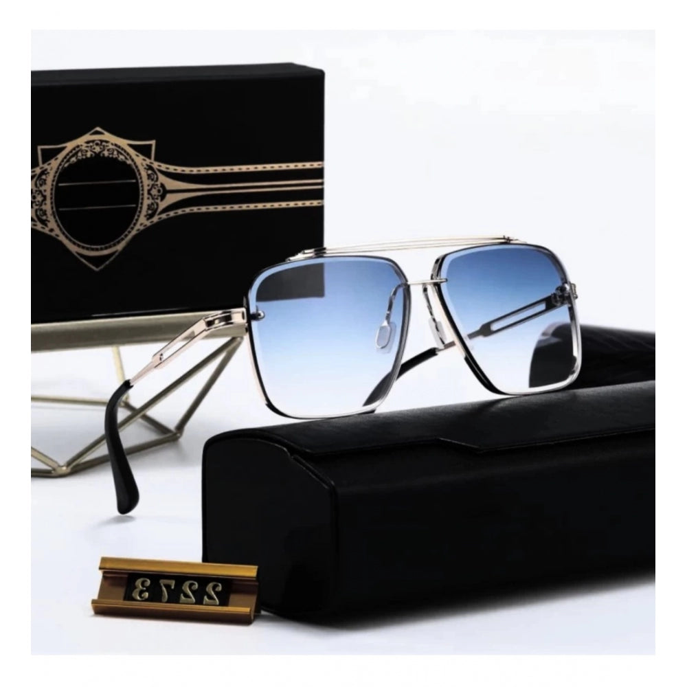 Classic Unisex Uv400 Protection Sunglasses (Blue)