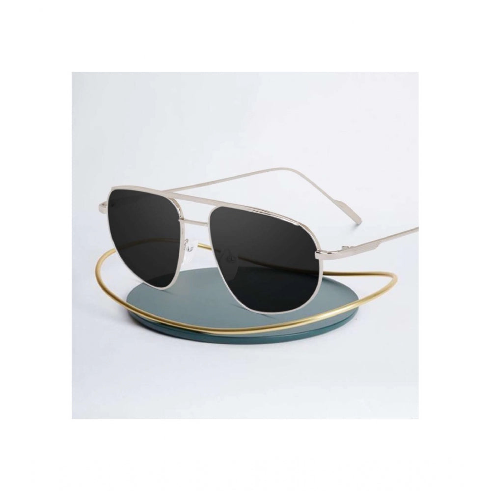 Classic Unisex Uv400 Protection Sunglasses (Silver)