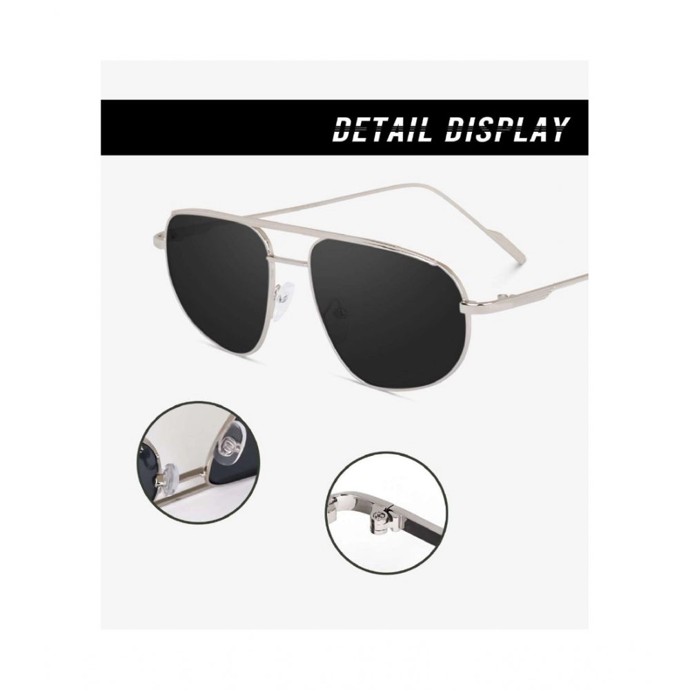 Classic Unisex Uv400 Protection Sunglasses (Silver)