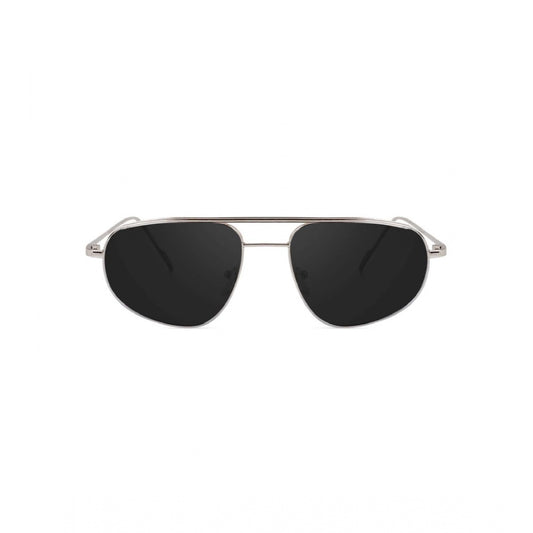 Classic Unisex Uv400 Protection Sunglasses (Silver)