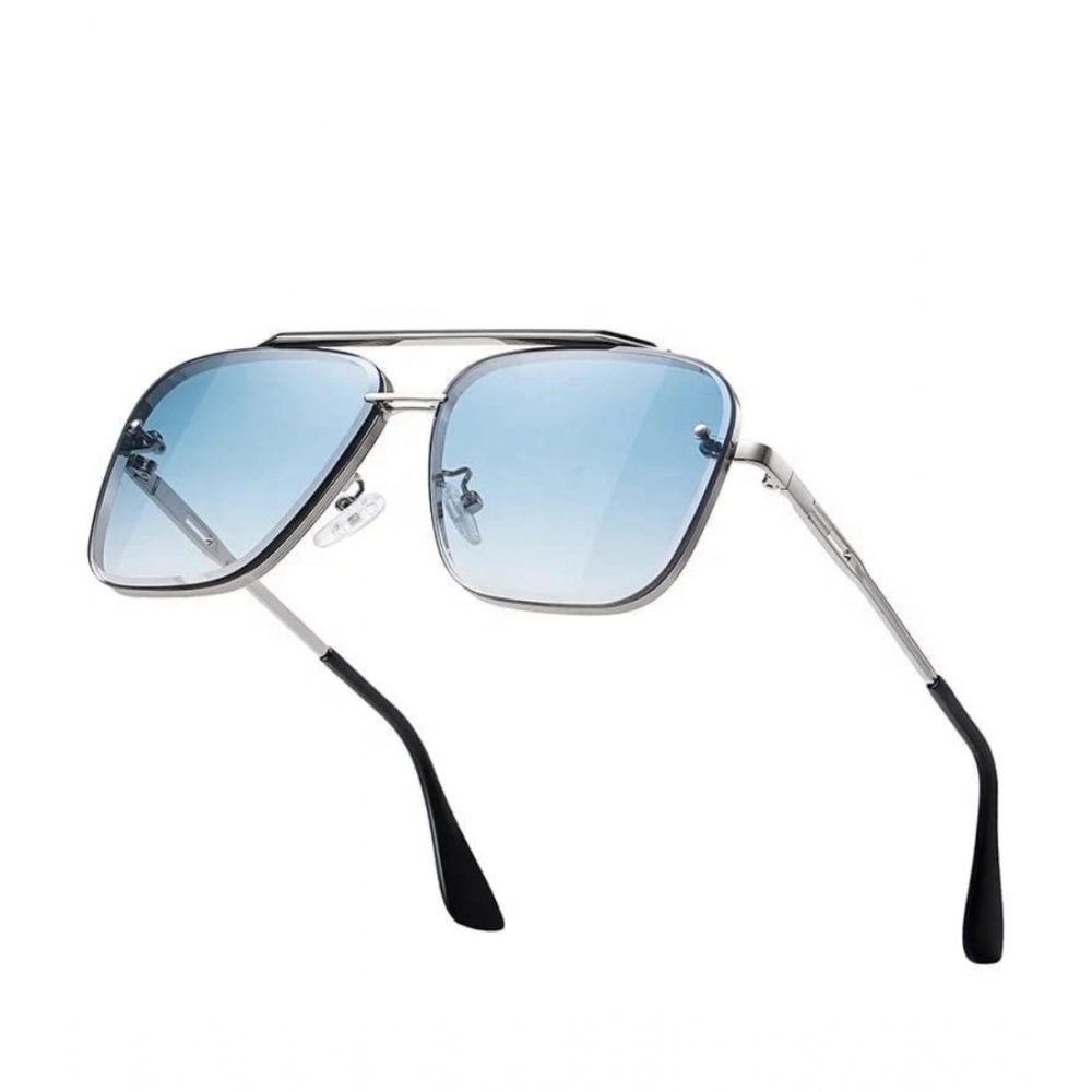 Classic Unisex Uv400 Protection Sunglasses (Blue)