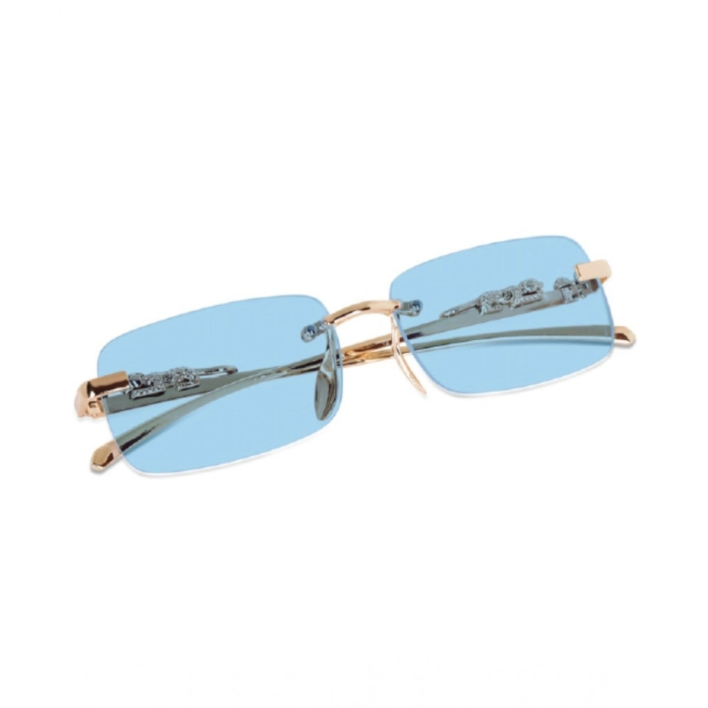 Classic Unisex Uv400 Protection Sunglasses (Gold)
