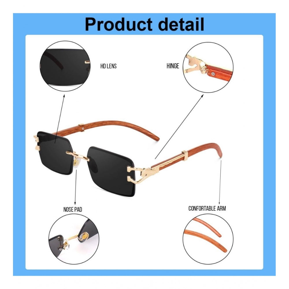 Classic Unisex Uv400 Protection Sunglasses (Black)
