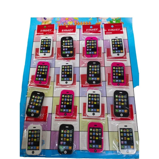 Pack Of_5 Mobile Eraser For Kids For School Use Eraser For Girls And B