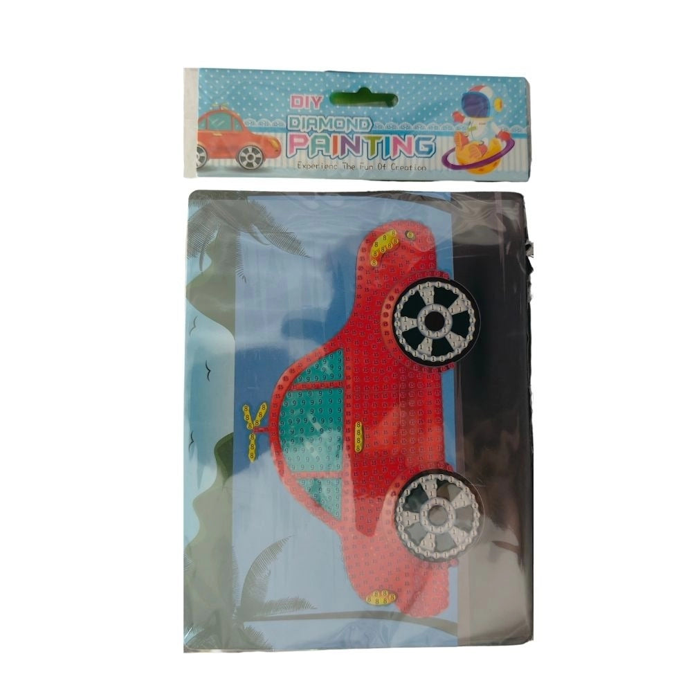 Pack Of_2 Diamond Painting Kit - Car | Cardboard | Stationery | 2+ Yea