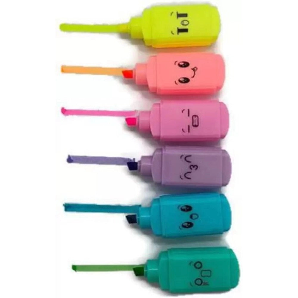 Unique Small Size Highlighter Marker Pen | Plastic | Stationery | 3+ Y