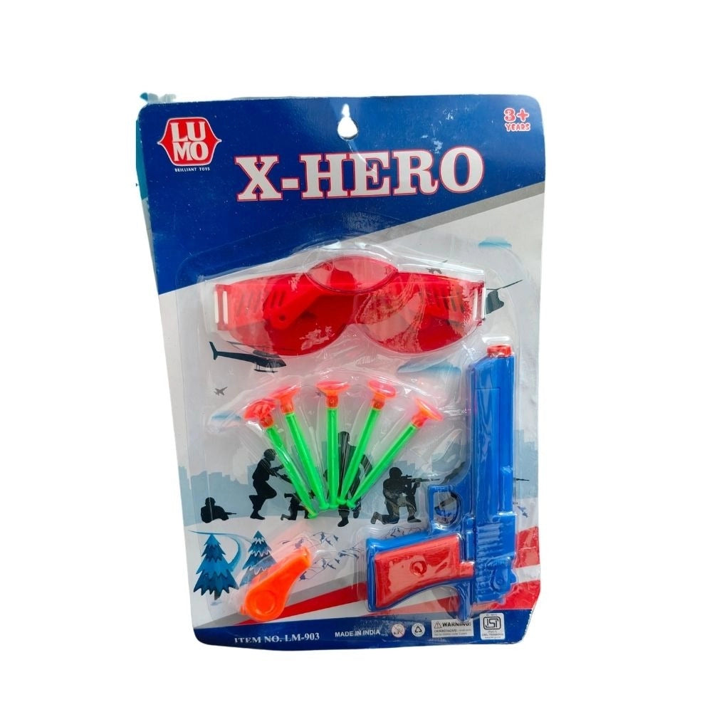Pack of_3 X-Hero | Plastic | Toys| 1+ Years