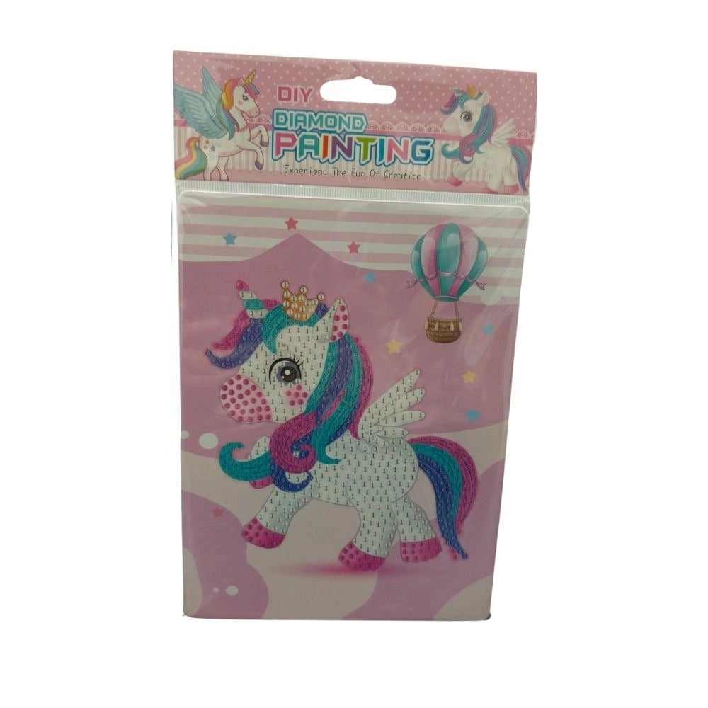 Pack Of_2 Diamond Painting Kit - Unicorn | Cardboard | Stationery | 2+