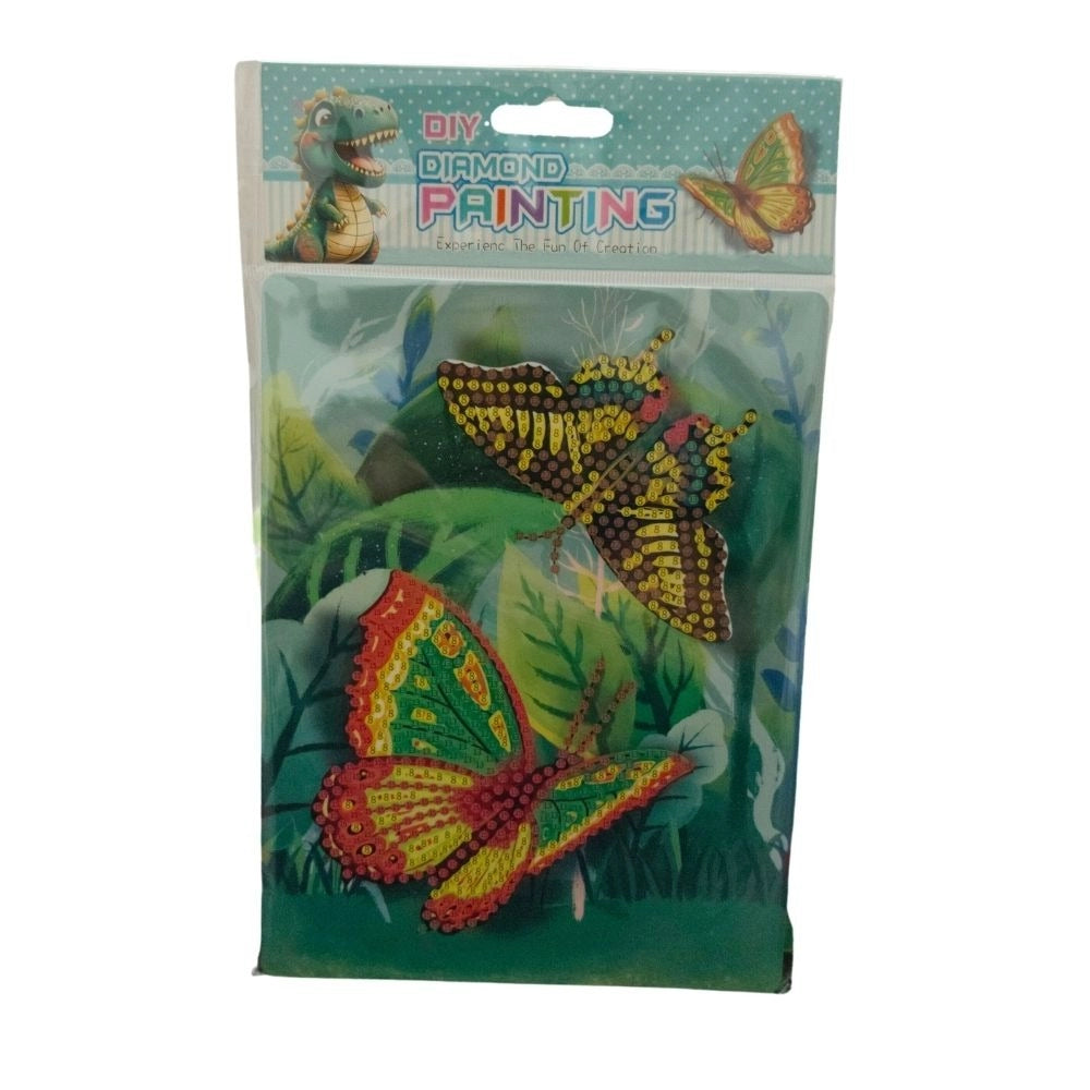 Pack Of_2 Diamond Painting Kit - Butterfly | Cardboard | Stationery |