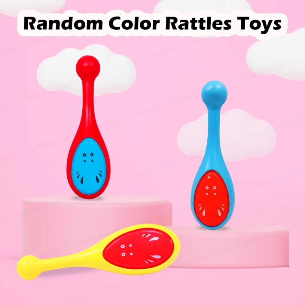 Pack of_2 2 pcs set Tim rattle | Plastic | Toys | 3+ Months