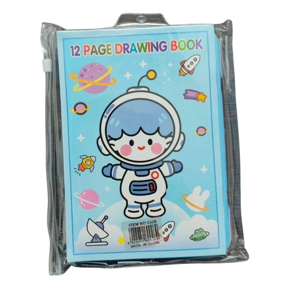 Space Travel Theme Pencil Metal Box Set | Plastic | Stationery | 3+ Ye