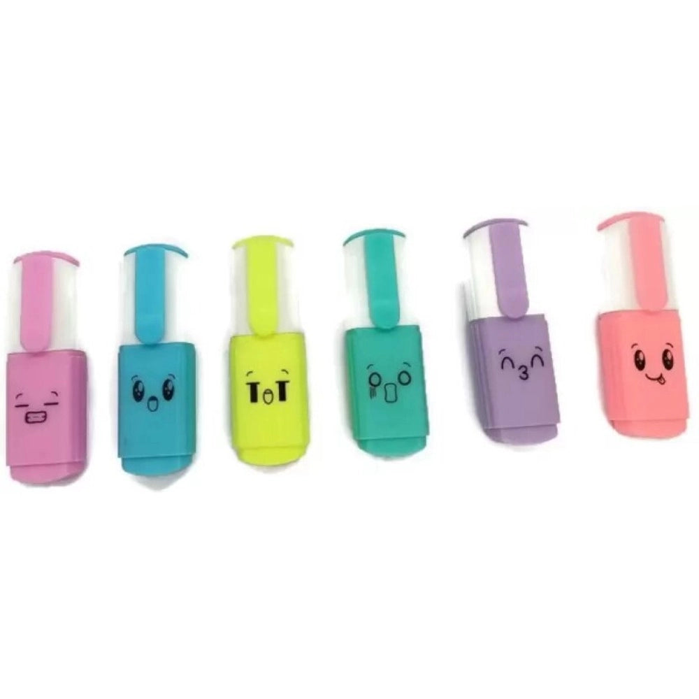 Unique Small Size Highlighter Marker Pen | Plastic | Stationery | 3+ Y