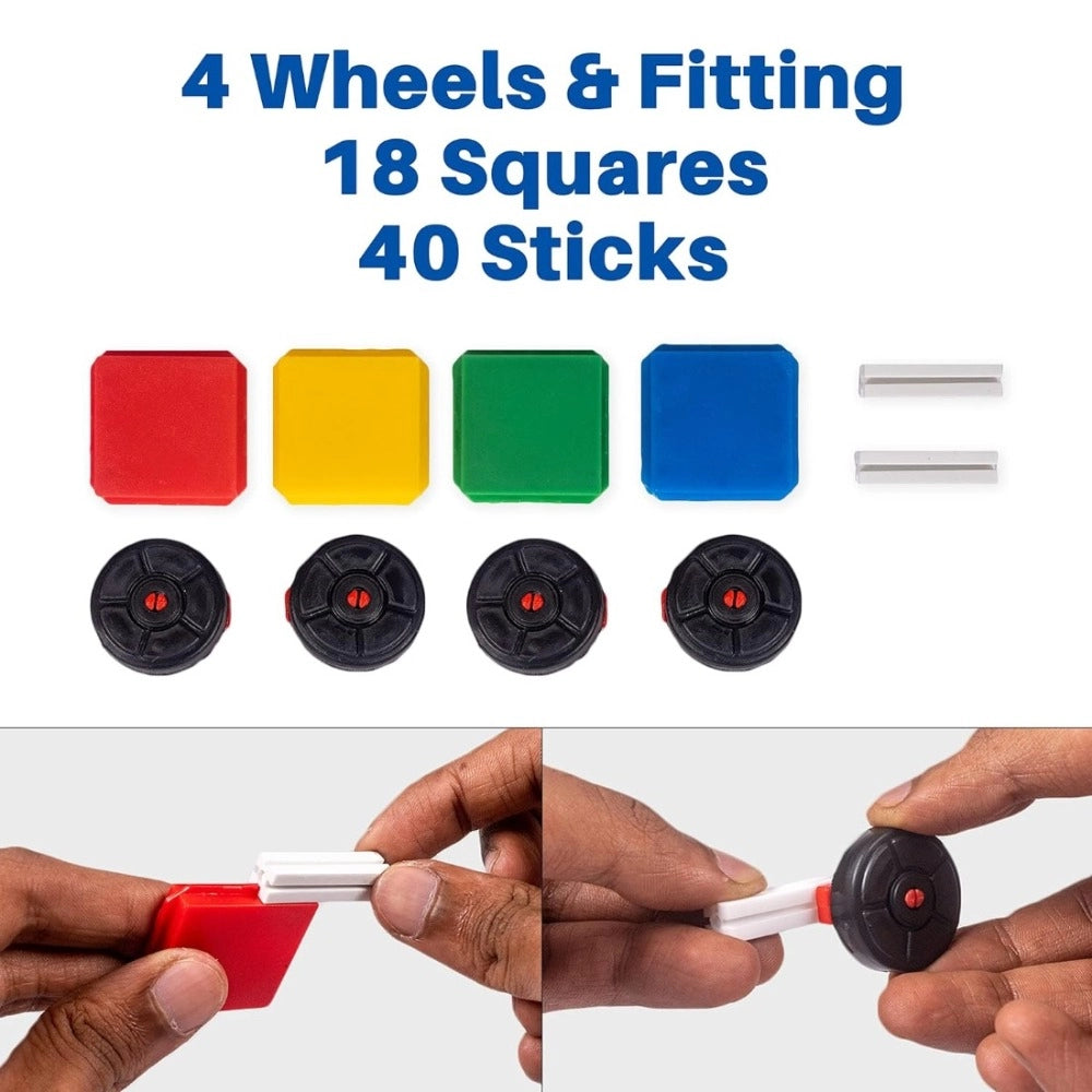 66_Pcs Set Talent Small Block | Plastic | Educational Toys | 3+ Years
