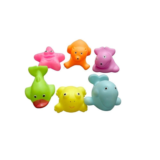 Water Animals Chu Chu Toys | Rubber | Toys| 6+ Months
