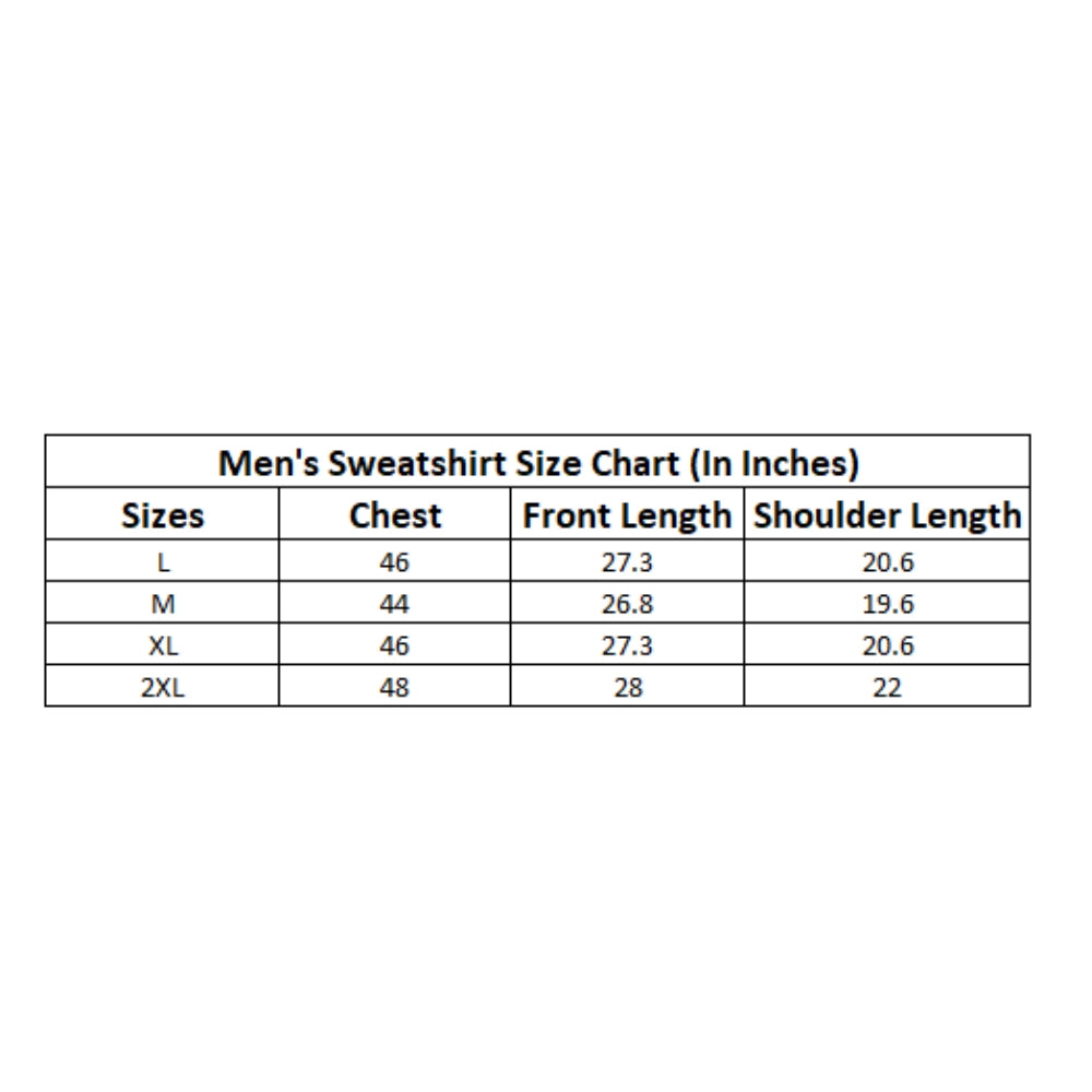 Men'S Casual Fleece Solid Round Neck Long Sleeves Sweatshirt (