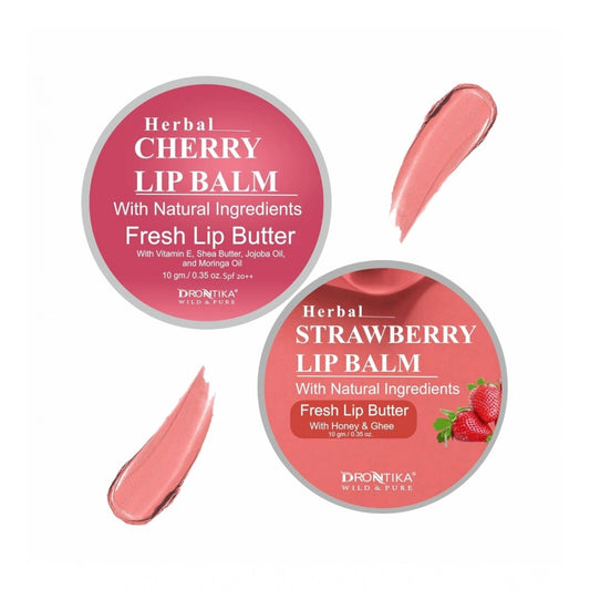 Unisex Herbal Dark And Chapped Lips Cherry &Amp; Strawberry Li
