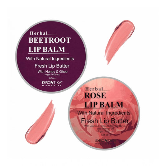Unisex Herbal Dark And Chapped Lips Beetroot &Amp; Rose Lip Ba