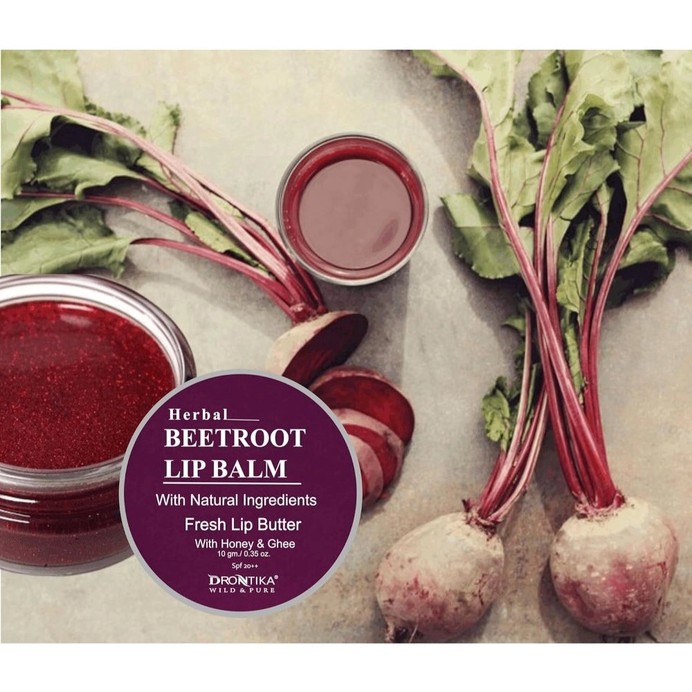 Unisex Herbal Dark And Chapped Lips Beetroot &Amp; Rose Lip Ba