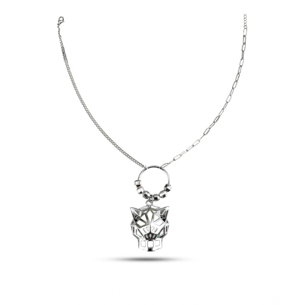 Women'S Stainless Steel Imported Gen-Z Pendent Chain (Silver P