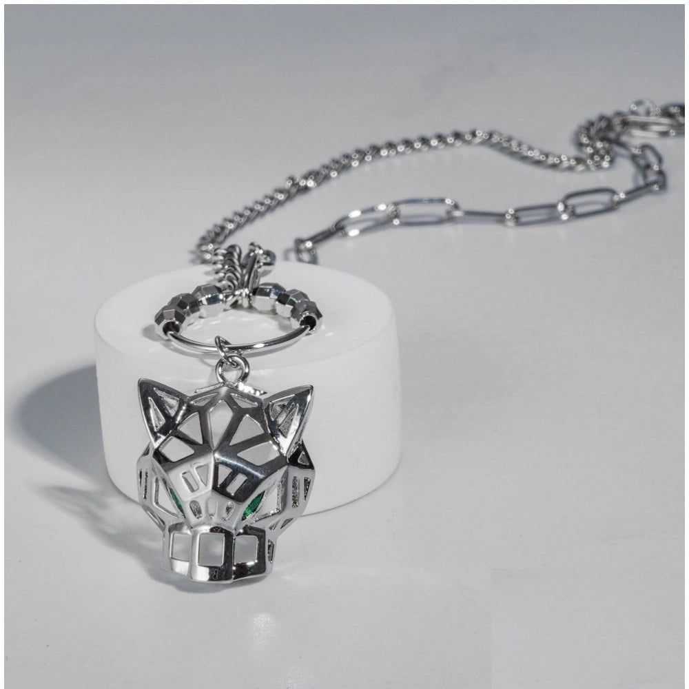 Women'S Stainless Steel Imported Gen-Z Pendent Chain (Silver P