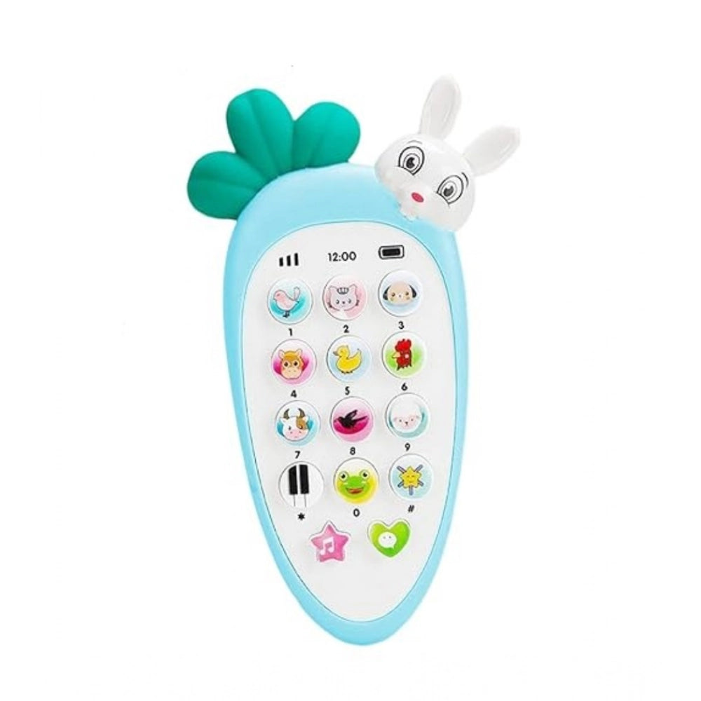 Plastic Rabit Mobile Phone Toy For Kids With Music And Light E
