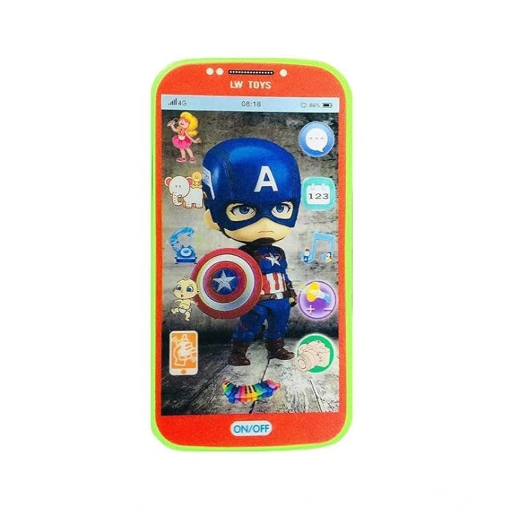 Plastic Mobile Smartphone With Touch Screen And Multiple Sound
