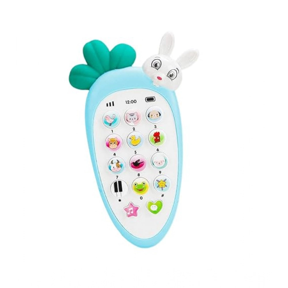 Plastic Rabit Mobile Phone Toy For Kids With Music And Light E