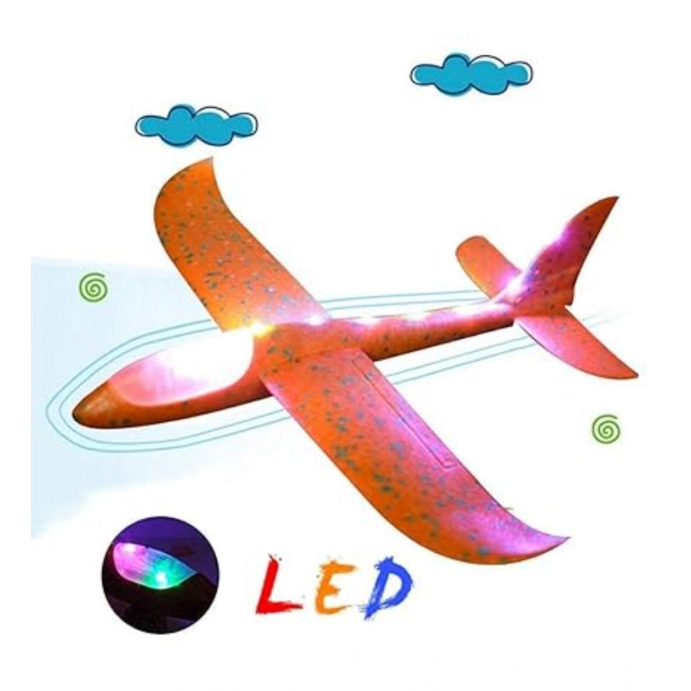 Plastic 3D Throw Foam Plane Aeroplane Gliders, Flying Aircraft